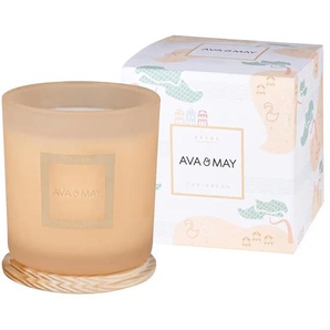 Duftkerze im Glas Aruba AVA & MAY - beige - Glas,Wachs - 12,5 cm - 12.0 | Möbel Kraft