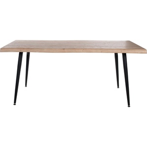 Duo Collection Esstisch Tailin Tisch, Massives Metallgestell, Belastbarkeit bis 100 kg