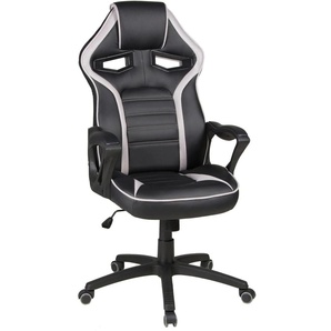 Gaming-Stuhl DUO COLLECTION Splash Stühle schwarz (schwarz, grau) Gamingstühle