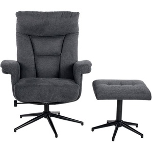 Duo Collection TV-Sessel Olvera, mit Hocker und Relaxfunktion, 360 Grad drehbar