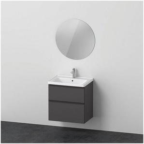 Duravit Badmöbel-Set Duravit D-Neo Badmöbel-Set inkl.Spiegel, (Komplett-Set, 2-St)