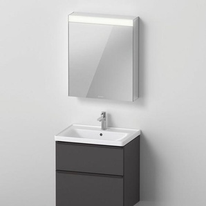 Duravit Badmöbel-Set Duravit D-Neo Badmöbel-Set inkl.Spiegelschrank, (Komplett-Set, 2-St)