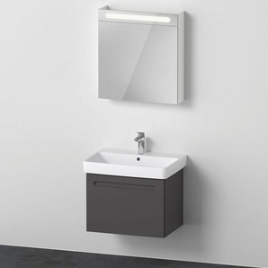 Duravit Badmöbel-Set Duravit No.1 Badmöbel-Set inkl.Spiegelschrank, (Komplett-Set, 2-St)