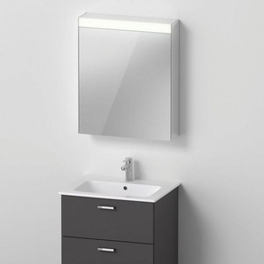 Duravit Badmöbel-Set Duravit XBase Badmöbel-Set inkl.Spiegelschrank, (Komplett-Set, 2-St)