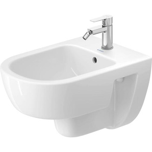 Duravit - D-Code Wandbidet, mit Hahnloch, mit Überlauf,