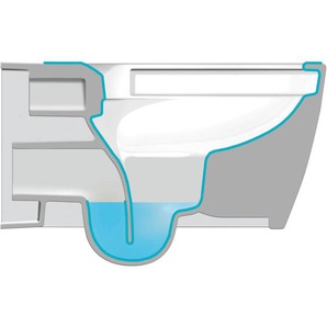 Duravit - me by Starck Wand-WC, rimless, Tiefspüler, Durafix