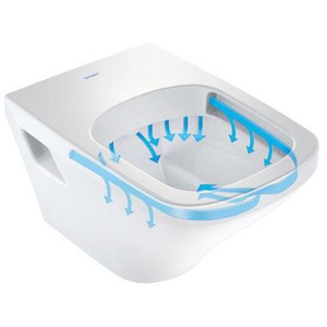 Duravit - Wand-WC DuraStyle 54cm, Tiefspüler, ohne Spülrand,