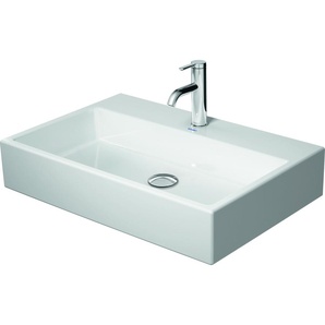 Duravit Waschtisch VERO AIR ohne Überlauf, mit Hahnlochbank, 700 x 470 mm 1 Hahnloch weiß 2350700041