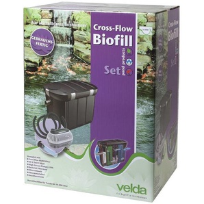 Durchflussfilter Cross-Flow Biofill Set uv-c 18W mit Green Line 5000 - Velda