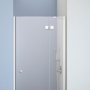Dusch-Drehtür MAW BY GEO A-N300 Duschtüren Gr. B/H: 80 cm x 200 cm, nur rechts montierbar, mit Antikalk-Versiegelung, silberfarben Duschen BxH: 80 x 200 cm