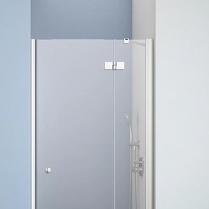Dusch-Drehtür MAW BY GEO A-N300 Duschtüren Gr. B/H: 90 cm x 200 cm, nur rechts montierbar, mit Antikalk-Versiegelung, silberfarben Duschen