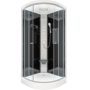 Duschkabine Fertigdusche Dusche Komplettkabine D10-23T1 100x100 cm ohne 2K Scheiben Versiegelung