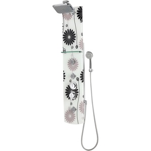 Duschsäule SANOTECHNIK Duschmassagepaneel VERONA Brausegarnituren bunt Duscharmaturen LxB: 140x22cm; 3 Massagedüsen