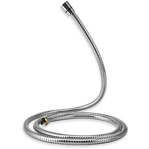 Duschschlauch 2m, Brauseschlauch mit Verdrehschutz, Handbrause verchromt Duschschlauch Edelstahl Universalschnittstelle g ½, KTW-Zertifizierter