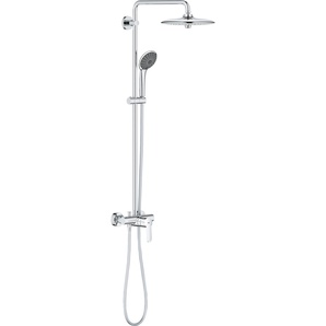Duschsystem GROHE Vitalio Joy System 260 Brausegarnituren grau (chromfarben) Duschsysteme mit Wassersparfunktion