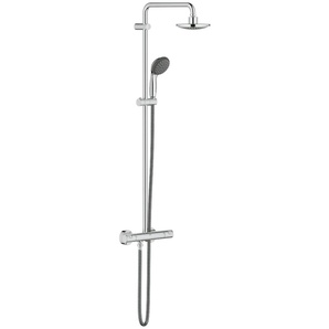 Duschsystem GROHE Vitalio Start System 160 Brausegarnituren grau (chromfarben) Duschsysteme mit Wassersparfunktion