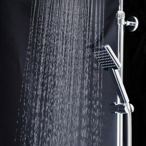 Duschsystem RIDDER Monaco Brausegarnituren grau (chromfarben) Duschsysteme Schlauchlänge: 1,5m