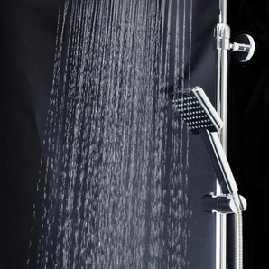 Duschsystem RIDDER Monaco Brausegarnituren grau (chromfarben) Duschsysteme