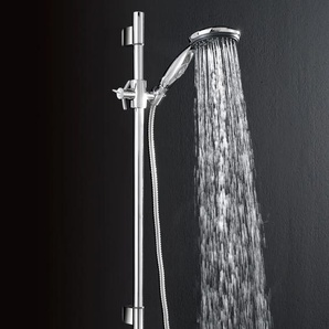 Duschsystem SCHÜTTE Aquasave Brausegarnituren grau (chromfarben) Duschsysteme