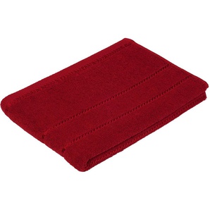 Duschtuch GÖZZE Berlin Handtücher (Packung) Gr. B/L: 70 cm x 140 cm (1 St.), rot (bordeaux) Badetücher