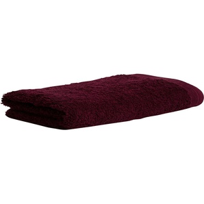 Duschtuch MÖVE Superwuschel Handtücher (Packung) Gr. B/L: 80 cm x 150 cm (1 St.), rot (burgundy) Badetücher mit Stick Möve