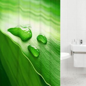 Duschvorhang Green Leaf 180 x 200 cm