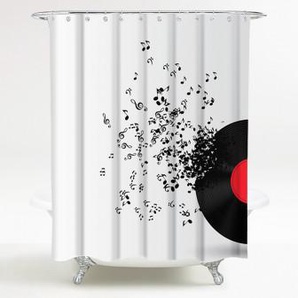 Duschvorhang Play Music 180 x 200 cm