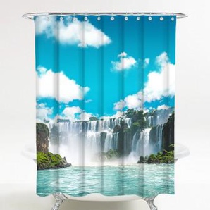 Duschvorhang Wasserfall 180 x 200 cm