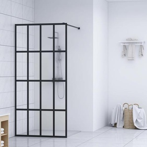 Duschwand für Walk-in Dusche Klares Sicherheitsglas 118x190 cm