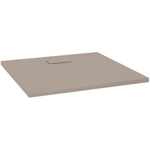 vidaXL Duschwanne SMC Braun 90x80 cm