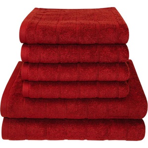 Dyckhoff Handtuch Set City Lights, Walkfrottier, (Set, 6-tlg)