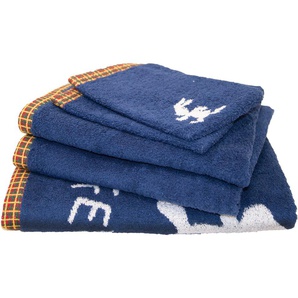 Dyckhoff Handtuch Set Hase Felix, Frottier (Set, 5-St), Set: 1 Duschtuch, 2 Handtücher und 2 Waschhandschuhe