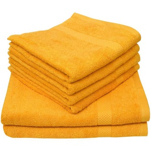 Dyckhoff Handtuch Set Planet, Frottier (Set, 6-St), 4 Handtücher (50x100cm), 2 Duschtücher (70x140cm)