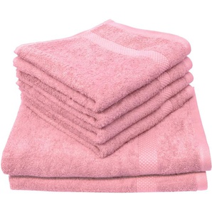 Dyckhoff Handtuch Set Planet, Frottier (Set, 6-St), 4 Handtücher (50x100cm), 2 Duschtücher (70x140cm)