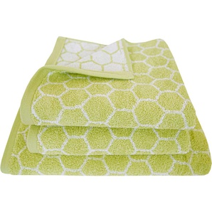 Dyckhoff Handtuch Set Pure Natural Honey, Frottier (Set, 3-St), 2 Handtücher (50x100cm), 1 Duschtuch (70x140cm)