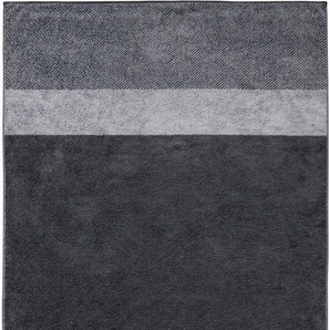 Dyckhoff Saunatuch Two-Tone Stripe, Walkfrottee (1-St), Made in Germany, aus 100% Baumwolle, trocknergeeignet