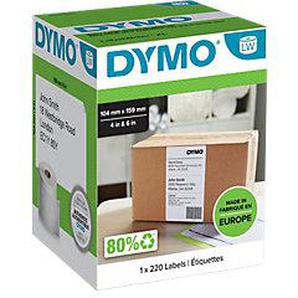Dymo LW S0904980 Authentic XL Versandetiketten Selbstklebend Weiß 104 x 159 mm 5328468