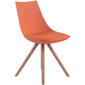 Dyrsand Dining Chair - Modern - Orange - Wood - 47 cm x 53 cm x 81 cm