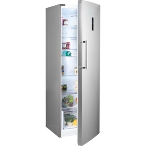 E (A bis G) AMICA Vollraumkühlschrank VKS 358 150 E Kühlschränke silberfarben (edelstahl optik) Kühlschränke ohne Gefrierfach