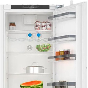 E (A bis G) BOSCH Einbaukühlschrank KIR81VFE0 Kühlschränke Gr. Rechtsanschlag, silberfarben (eh19) Einbaukühlschränke ohne Gefrierfach