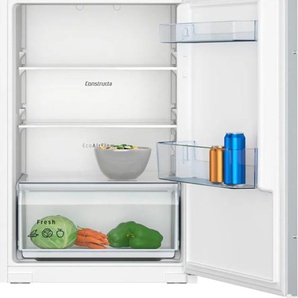 E (A bis G) CONSTRUCTA Einbaukühlschrank CK121NSE0 Kühlschränke Gr. Rechtsanschlag, silberfarben (eh19) Einbaukühlschränke ohne Gefrierfach