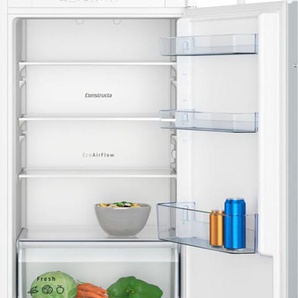 E (A bis G) CONSTRUCTA Einbaukühlschrank CK131NSE0 Kühlschränke Gr. Rechtsanschlag, silberfarben (eh19) Einbaukühlschränke ohne Gefrierfach