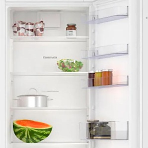 E (A bis G) CONSTRUCTA Einbaukühlschrank CK181NSE0 Kühlschränke Gr. Rechtsanschlag, silberfarben (eh19) Einbaukühlschränke ohne Gefrierfach