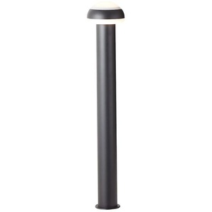 E (A bis G) Pollerleuchte BRILLIANT Ilton Lampen Gr. 1 flammig, Ø 15 cm Höhe: 80 cm, beige (sand, schwarz) Pollerleuchten LED Pollerleuchte - 80cm Höhe 1100 Lumen, 3000 Kelvin