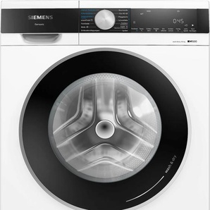 E (A bis G) SIEMENS Waschtrockner WN44G241 schwarz-weiß (weiß, schwarz) Waschtrockner