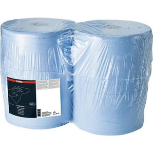 E-coll - Putzpapier blau, 2-lagig, 1000 Blatt 38x36cm