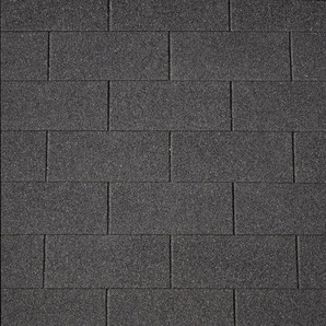 Easy Rechteck Bitumen-Dachschindeln schwarz GLO779150372