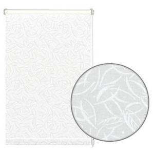 EASYFIX Rollo Dekor Jahreszeiten Weiß/Weiß