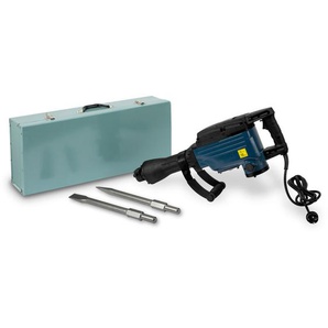 Abbruchhammer Stemmhammer Bohrhammer Elektrisch 1600W (1800 Schläge/Min, 36-42 Joule, sds hex Sechskantaufnahme 30mm, Robuster Zusatzgriff, Inkl