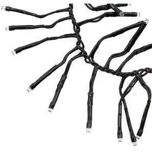 ECD Germany LED Cluster Lichterkette 14m 700 LEDs Extra Warmweiß, 8 Modi, Strombetrieb, IP44 Wasserdicht, Innen/Außen, Weihnachtsbeleuchtung